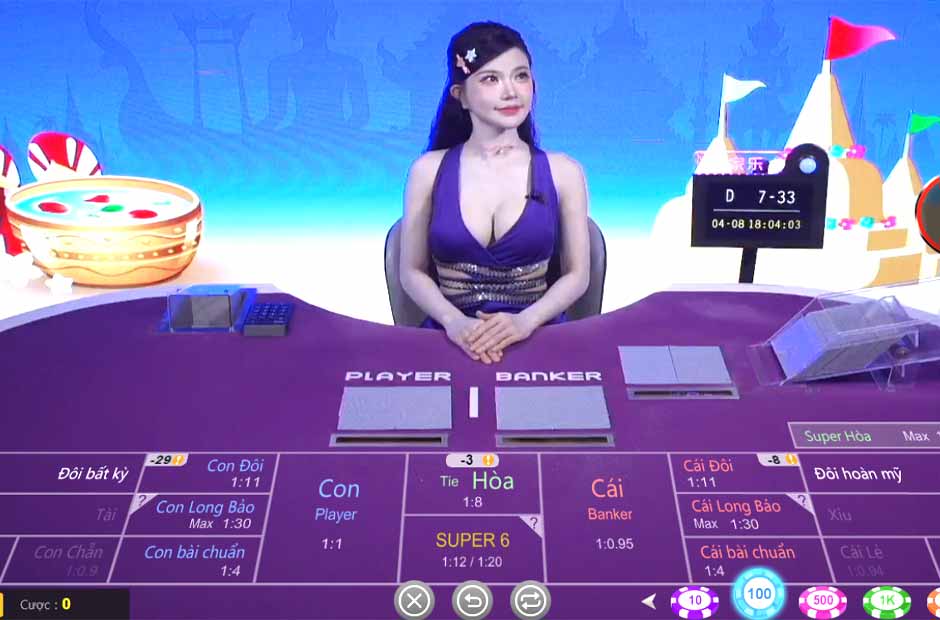 Giới thiệu về game bài baccarat