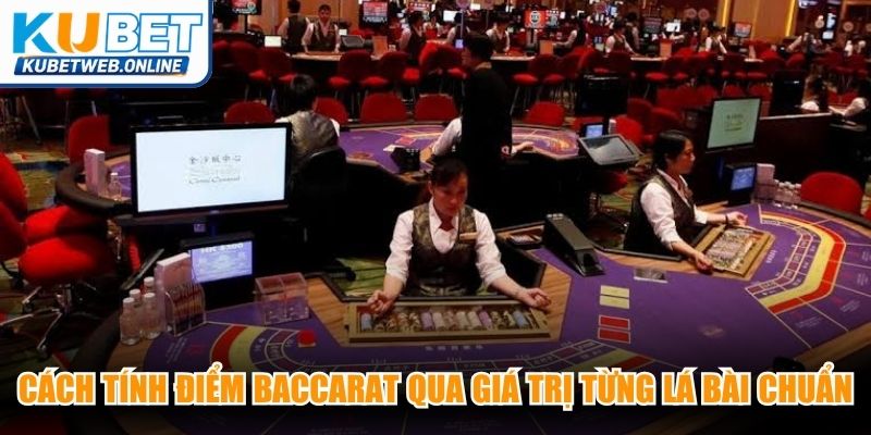 Cách tính điểm Baccarat qua giá trị từng lá bài chuẩn