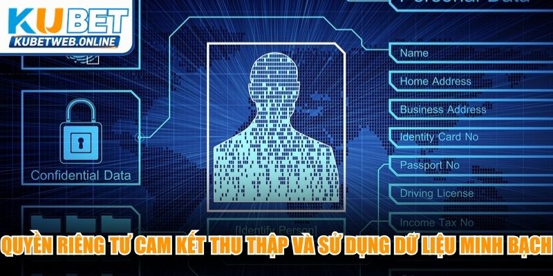 Quyền riêng tư cam kết thu thập và sử dụng dữ liệu minh bạch tại Kubet